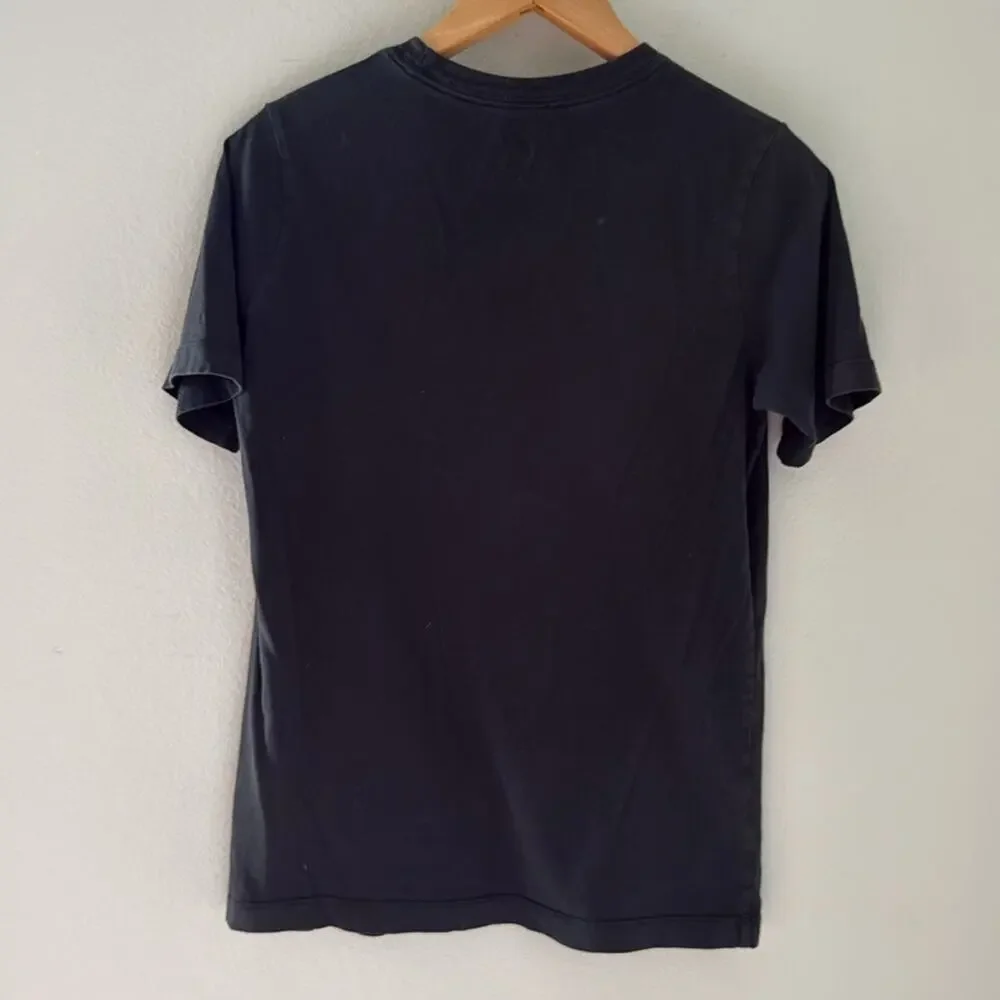 Nike Black T-Shirt with Purple 'Just Do‎ It' Graphic Youth XL
